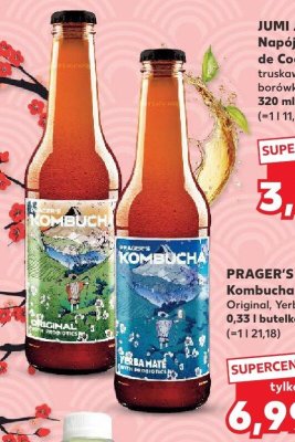 Kombucha Yerba Mate promocja w Kaufland