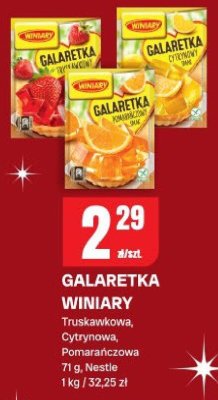 Galaretka Winiary Truskawkowa, Cytrynowa, Pomarańczowa promocja w Chorten