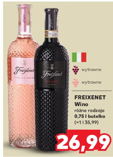 Wino Freixenet chianti dry promocja