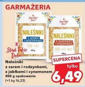 Naleśniki z jabłkami i cynamonem K-classic promocja