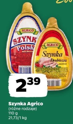 Szynka Agrico (różne rodzaje) promocja w Netto