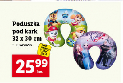 Poduszka na kark kraina lodu promocja