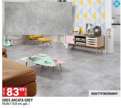 Gres ARCATA GREY 59,8x119,8 cm, gat. I promocja w Merkury Market