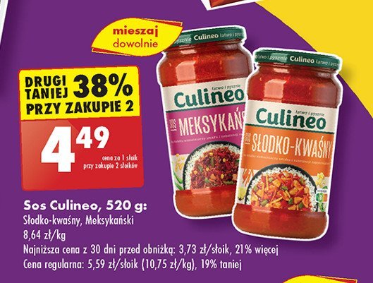 Sos meksykański Culineo promocja