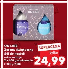 Zestaw w pudełku: sól do kapieli powerfull + sól do kąpieli successfulll On line promocja