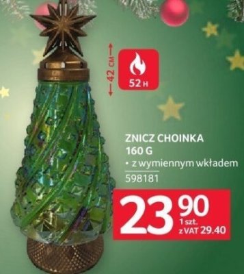 Znicz choinka promocja w Selgros