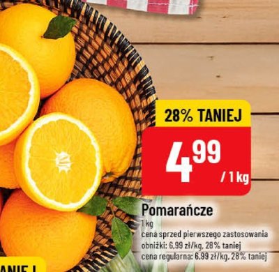 Pomara艅cze deserowe Auchan pewni dobrego promocja w POLOmarket
