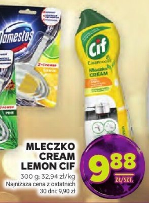 Mleczko cream Lemon Cif promocja w Stokrotka
