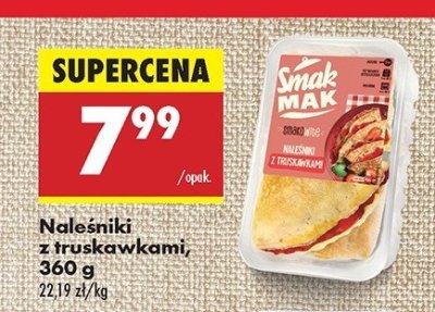 Naleśniki z truskawkami Smak mak promocja