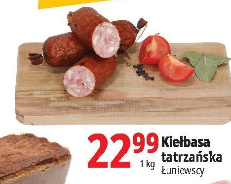 Kie艂basa tatrza艅ska 艁UNIEWSCY promocja