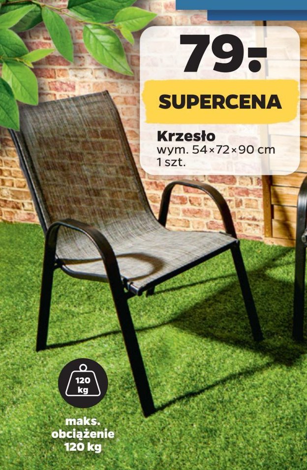 Krzesło 54 x 72 x 90 cm promocja