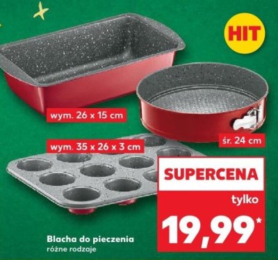 Blacha do pieczenia 26x15 cm promocja w Kaufland