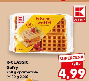 Gofry K-classic promocja