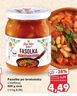 Fasolka po breto艅sku K-classic st膮d takie dobre! promocja