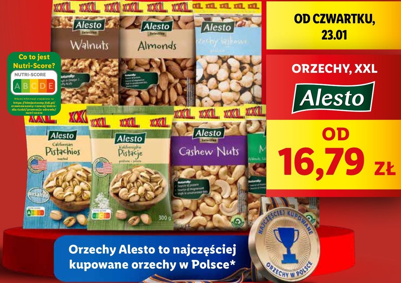 Mieszanka orzechów Alesto promocja