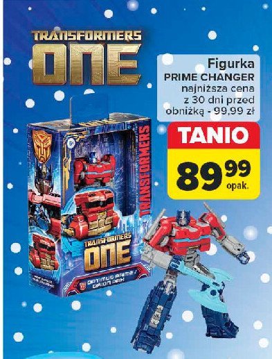 Transformers movie 8 prime changer promocja w Carrefour