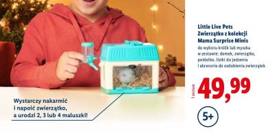 Zwierzątko z kolekcji Mama Surprise Minis promocja w Lidl