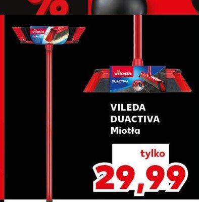 Miotła VILEDA DUACTIVA promocja w Kaufland
