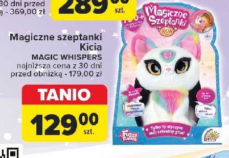 Magiczne szeptanki kicia Cobi promocja w Carrefour