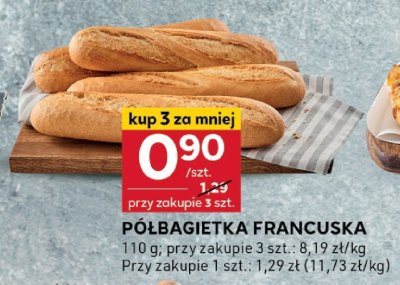 PÓŁBAGIETKA FRANCUSKA promocja w Stokrotka