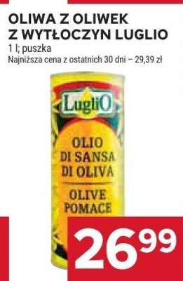 Oliwa z oliwek z wytłoczyn Luglio promocja w Stokrotka