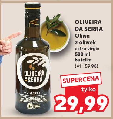 Oliwa złota extra virgin Oliveira da serra promocja w Kaufland