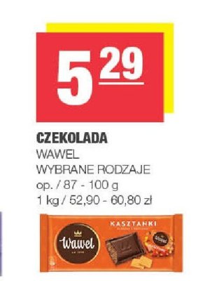 Czekolada Wawel promocja w SPAR