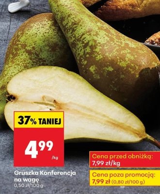 Gruszka konferencja promocja w Biedronka