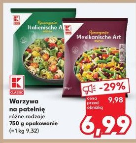 Warzywa na patelnię meksykańskie K-classic promocja