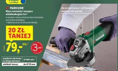 Klucz nastawny i szczypce wielofunkcyjne 2 w 1  promocja w Lidl