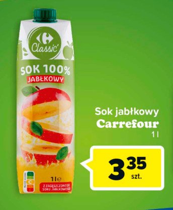 Sok jabłkowy Carrefour promocja