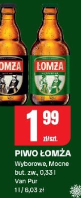 Piwo Łomża Wyborowe, Mocne but. zw. promocja w Chorten