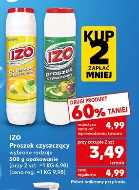 Proszek do czyszczenia cytryna Izo promocja