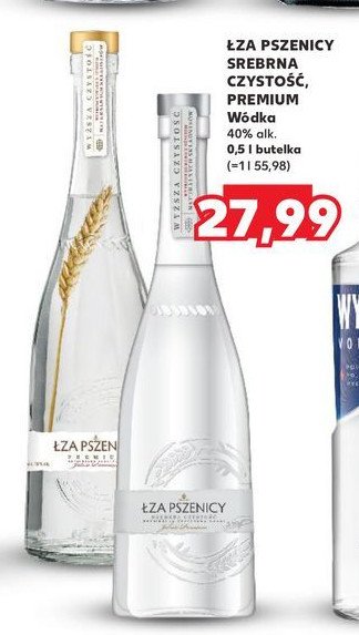 Wódka premium Łza pszenicy promocja w Kaufland