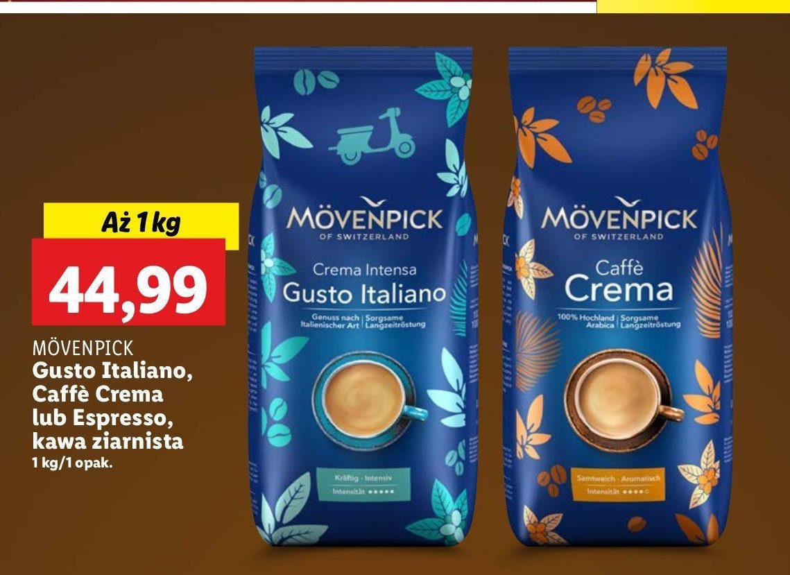 Kawa Movenpick espresso promocja