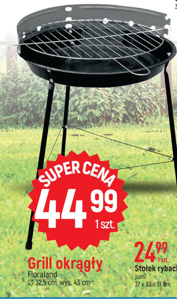 Grill okr膮g艂y Floraland promocja