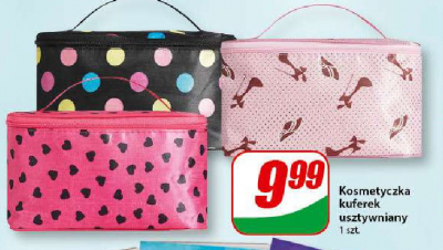 Kosmetyczka kuferek usztywniany promocja
