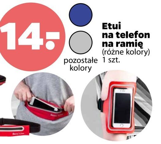 Etui na telefon na ramię promocja