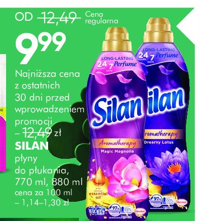 Płyn do płukania dreamy lotus Silan aromatherapy promocja