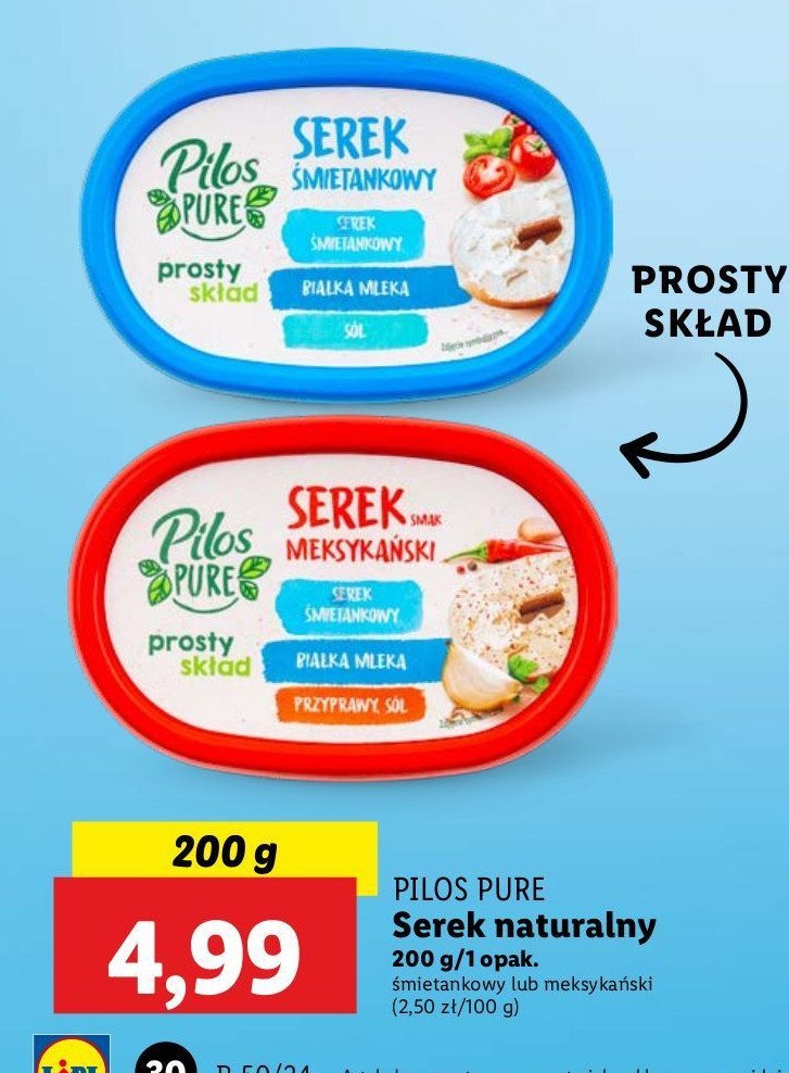 Serek meksykański Pilos pure promocja