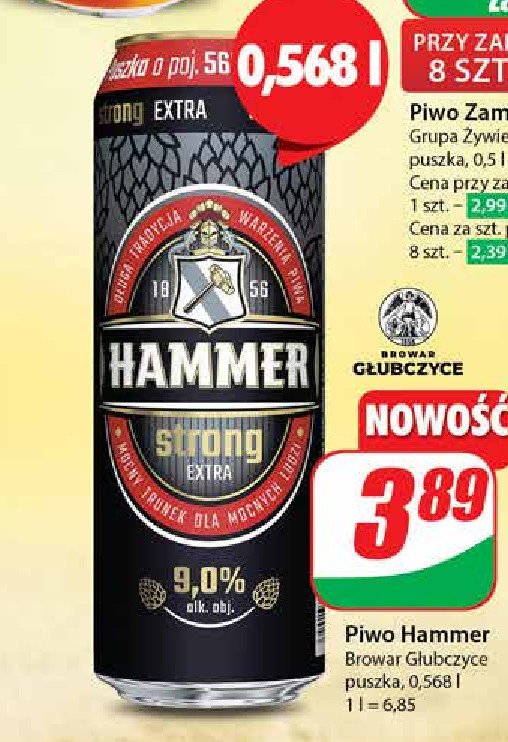 Piwo Hammer promocja