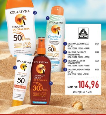 Krem do twarzy ochronny wra偶liwa sk贸ra spf 50 Kolastyna promocja