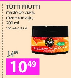 Masło do ciała brzoskwinia & mango Farmona tutti frutti promocja