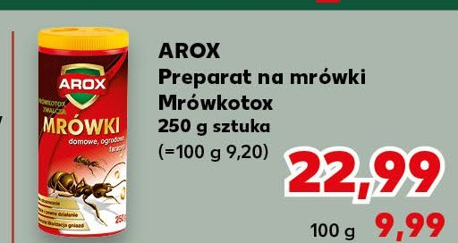 Preparat do walki z mrówkami Arox promocja w Kaufland