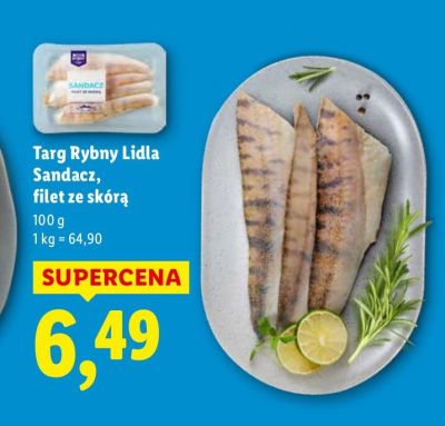 Sandacz Filet ze skórą  promocja w Lidl