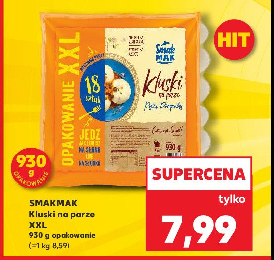 Kluski na parze Smak mak promocja w Kaufland