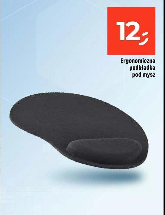 Podkładka ergonomiczna czarna Hama promocja