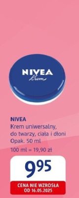 Krem NIVEA Krem uniwersalny, do twarzy, ciała i dłoni promocja w Drogerie DM