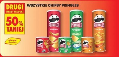 Wszystkie chipsy drugi -50% taniej promocja w Biedronka