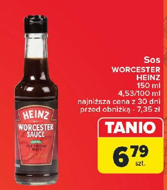 Sos worcester Heinz promocja w Carrefour Market